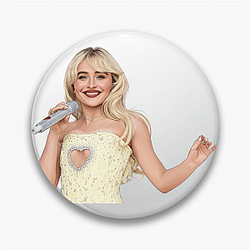 Sabrina Carpenter Coquette Aesthetic charm Sabrina Carpenter Pins