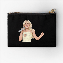 Sabrina Carpenter Coquette Aesthetic charm Sabrina Carpenter Zipper Pouches