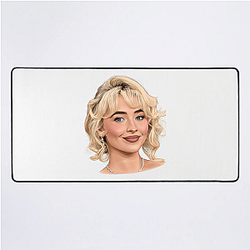Sabrina Carpenter Pop Chart topper Sabrina Carpenter Mouse Pads
