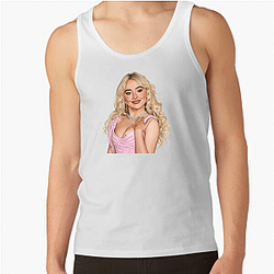 Sabrina Carpenter Blonde Golden icon Sabrina Carpenter Tank Tops