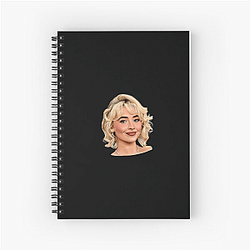 Sabrina Carpenter Pop Chart topper Sabrina Carpenter Notebook