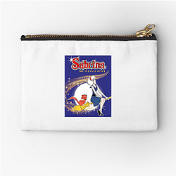 Sabrina Spellman's World Tee Sabrina The Teenage Witch Zipper Pouches