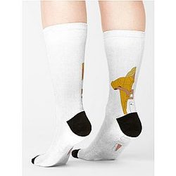 Sabrina Carpenter Digital Drawing Sock Premium Merch Store