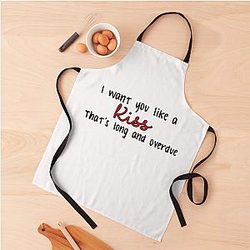 Sabrina Carpenter Lyrics Apron Premium Merch Store