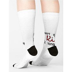 Sabrina Carpenter Lyrics Sock Premium Merch Store