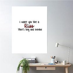 Sabrina Carpenter Lyrics Poster Premium Merch Store