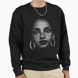 Black Sade Adu 80s Pullover Sweatshirt