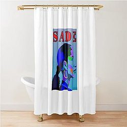 Funny Sade Adu Vintage T Shirt Shower Curtain