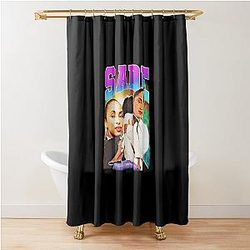 Sade Adu Vintage Style Shower Curtain