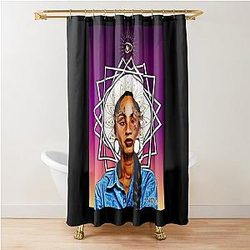Sade Adu Retro Shower Curtain