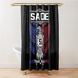 Vintage Sade Adu Gifts Movie Fans Shower Curtain