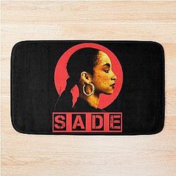 Funny Shirt Sade Adu Vintage T-Shirt Bath Mat