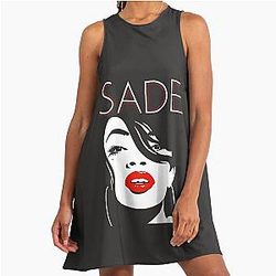 Sade Adu Love is King A-Line Dress