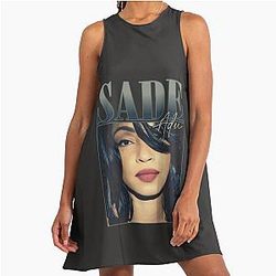 Sade Adu Kiss of Life A-Line Dress