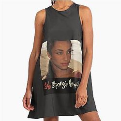 Sade Adu Classic A-Line Dress