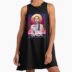 Sade Adu A-Line Dress
