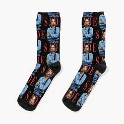 Sade Adu Graphic Socks