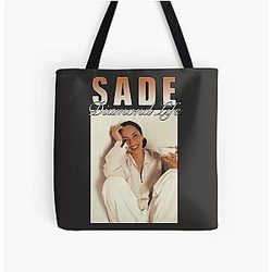 Sade Adu Diamond Life All Over Print Tote Bag