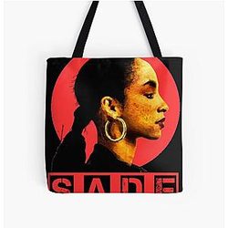 Funny Sade Adu Vintage All Over Print Tote Bag