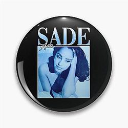Sade Adu Music Band Jazz Pop Vintage Retro Style Pin
