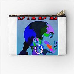 Funny Sade Adu Vintage T-Shirt Zipper Pouch