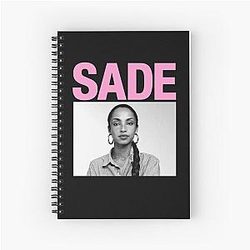 Sade Adu Spiral Notebook