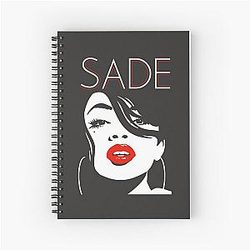 Sade Adu Love Is King Spiral Notebook
