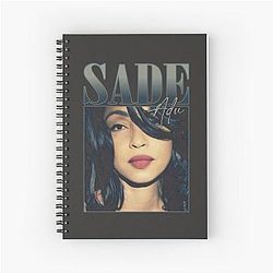 Sade Adu Kiss of Life Spiral Notebook