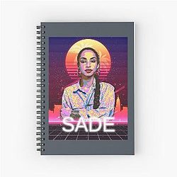 Sade Adu Spiral Notebook