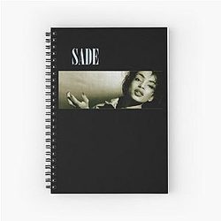 Great Reviews Sade Adu Cute Gift Spiral Notebook