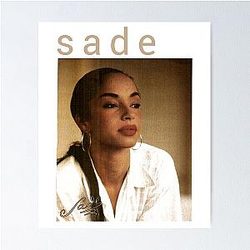 Sade Adu Jazz Signature Retro 80s Rap Poster
