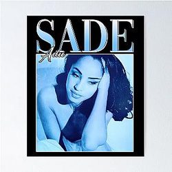 Sade Adu Music Jazz Vintage Signature Retro Poster