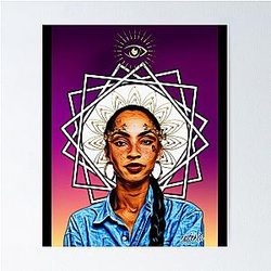 Sade Adu Retro Wave Poster