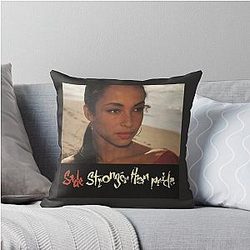 Sade Adu Throw Pillow