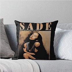Sade Adu CBE Throw Pillow