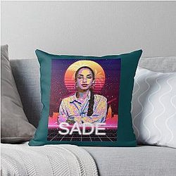 Sade Adu Throw Pillow