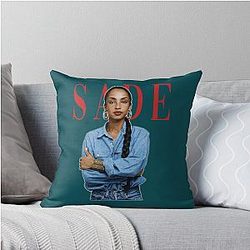 Sade Adu Throw Pillow