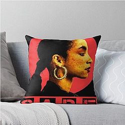 Funny Sade Adu Vintage T-Shirt Throw Pillow