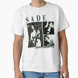 Sade Adu Music Band Jazz Pop Vintage Signature Retro 80s 90s Classic Style T-Shirt