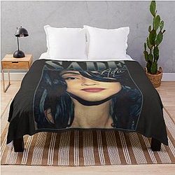 Sade Adu Kiss of Life Throw Blanket
