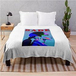 Funny Shirt Sade Adu Vintage T-Shirt Throw Blanket