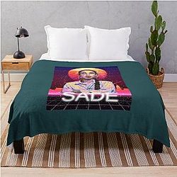 Sade Adu Throw Blanket