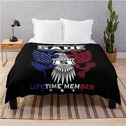 Vintage Sade Adu Retro Gifts for Fans Throw Blanket