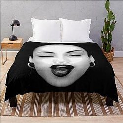 Sade Adu Throw Blanket