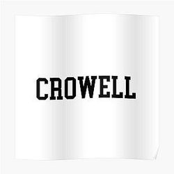 Sadie Crowell Posters - Crowelll College Poster RB1408