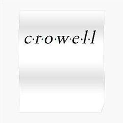 Sadie Crowell Posters - Crowell tiktok sticker Poster RB1408
