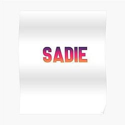 Sadie Crowell Posters - Sadie Famous Youtuber Poster