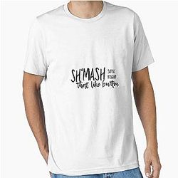 Safiya Nygaard "Shmash That Like Button" Typography Essential T-Shirt
