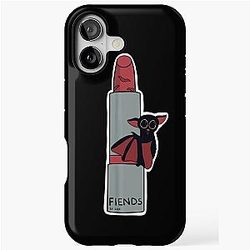 Safiya Nygaard Giant Lipstick Bat iPhone case