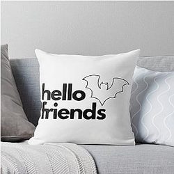 hello safiya nygaard bat design throw pillow